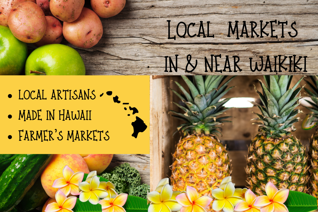 Markets in and near Waikīkī