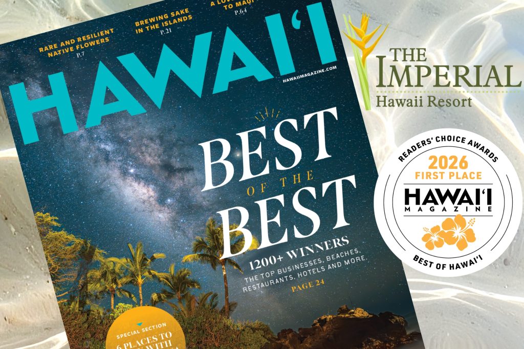 2026 Hawai’i Magazine Win
